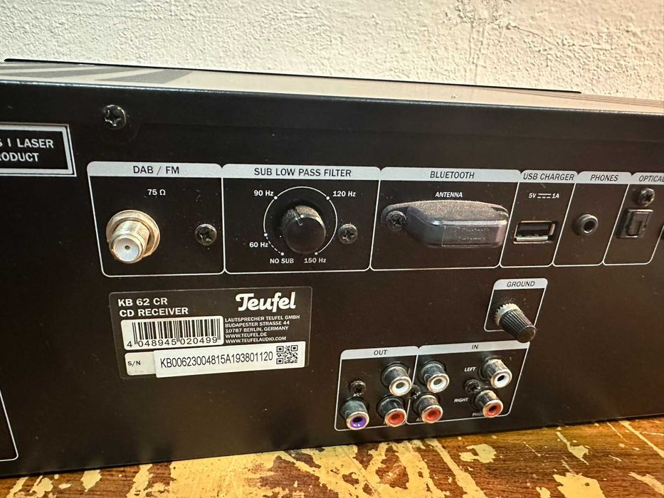 Amplituner Teufel KB 62CR COMBO DVD