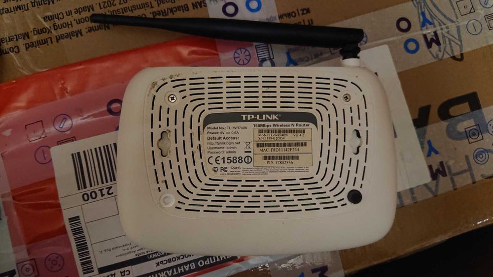 Роутер TP Link TL740N (ddwrt)