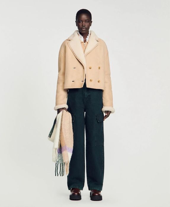 дублянка дублёнка SANDRO Paris 0,1  Оригінал