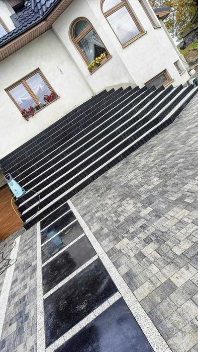 Kostka brukowa - Układanie kostki Kompleksowo. Własna Koparka i HDS