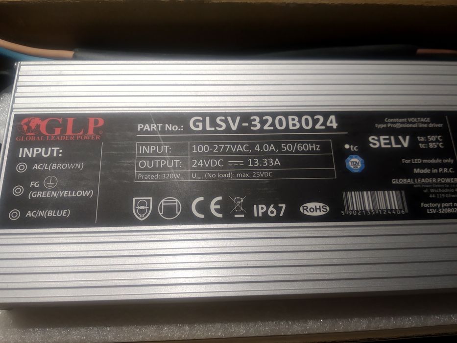 Zasilacz led glsv-320B024