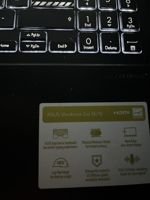 ASUS VivoBook Go 14/15 – Ryzen 5, 16GB RAM – Como Novo