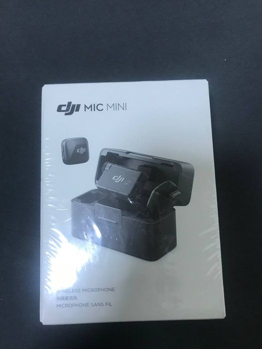 Новий бездротовий мікрофон DJI MIC MINI у повній комплектації