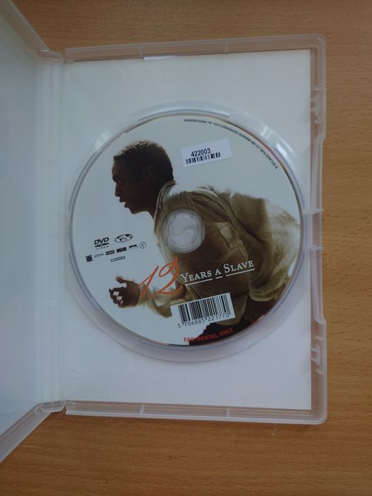 12 years a slave DVD