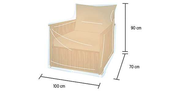 2x Capas para cadeirão exterior Campingaz