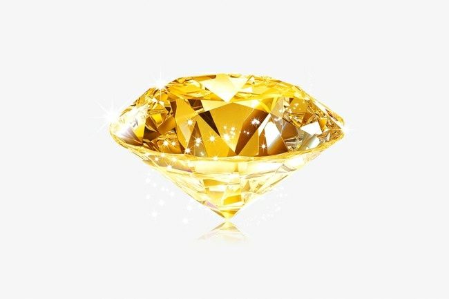 Diament Brylant - Żółty - na złoty pierścionek , sygnet  VS2 !  0.34 c