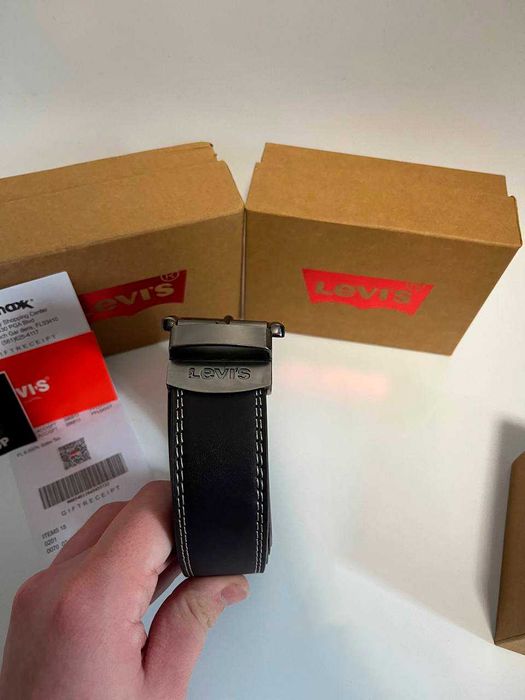 Ремінь чоловічий Levi’s/ Подарунковий набір / РОЗПРОДАЖ