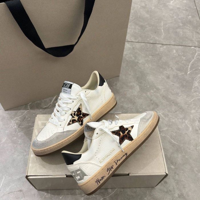 Golden Goose Ballstar кеди кросівки шкіряні кеды кроси кроссовки кожа