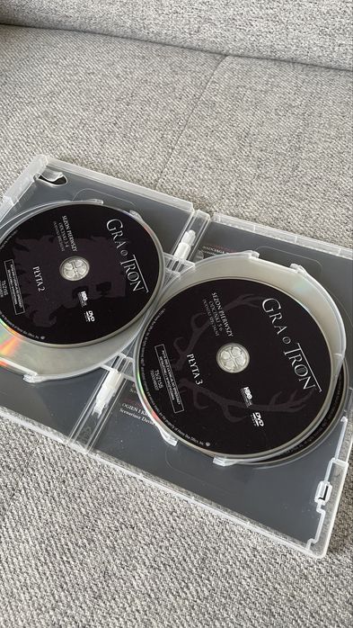 Gra o Tron kompletny sezon pierwszy 5 płyt DVD