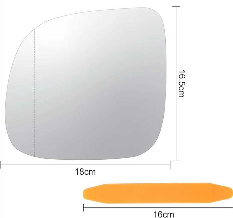 Espelho retrovisor esquerdo VW