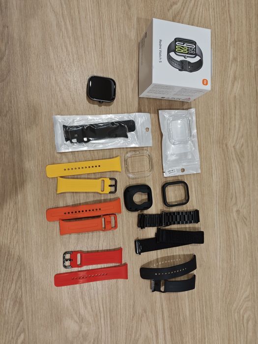 Smartwatch Xiaomi Redmi Watch 5 idealny stan  zestaw pasków i etui