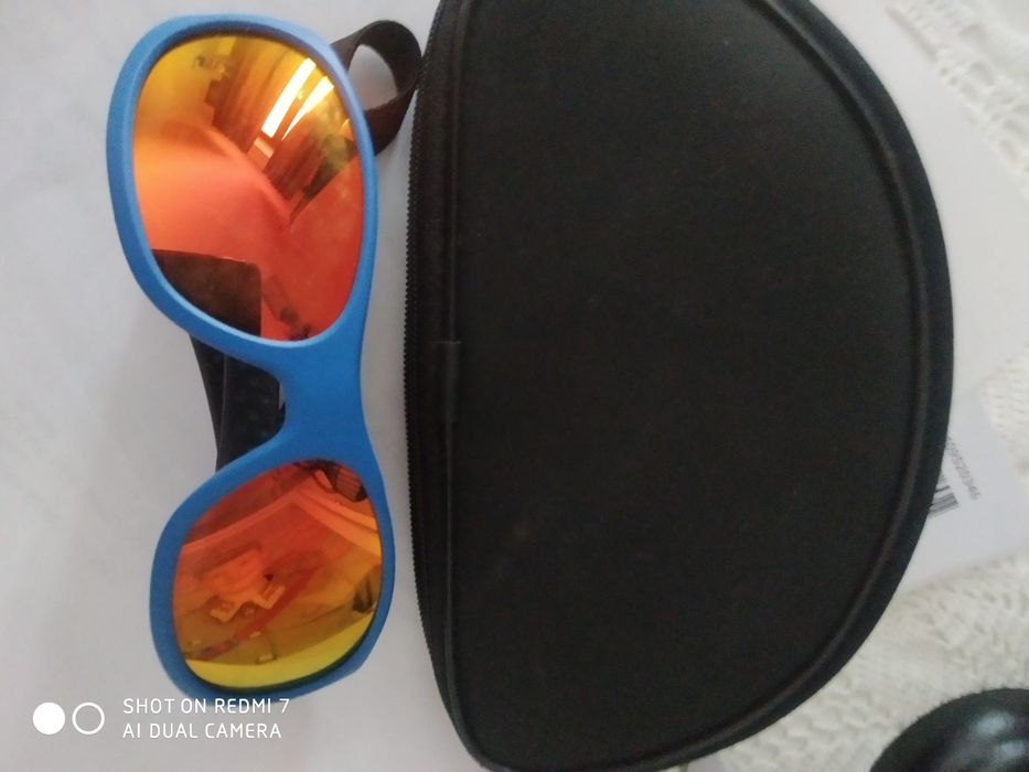 Okulary dziecięce przeciwsłoneczne sportowe 7-10l.