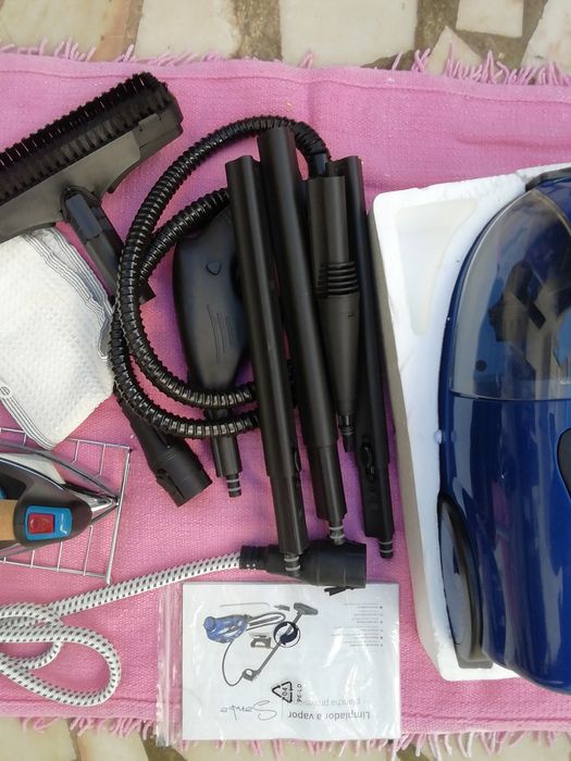 Máquina de limpeza a vapor +ferro de engomar