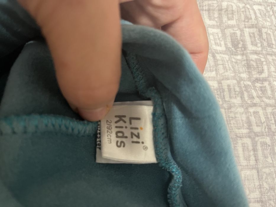 Теплые лосины на девочку