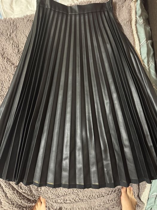Шкіряна спідниця