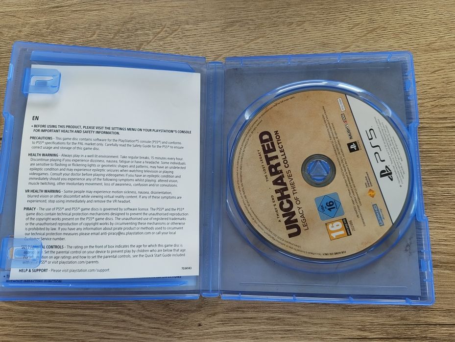 Uncharted 4 Remastered ps5 PL