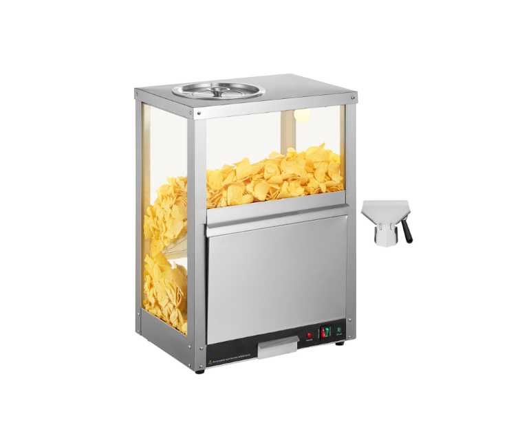 Podgrzewacz do Chipsów Nacho 80L Podgrzewacz Popcorn Przekąski