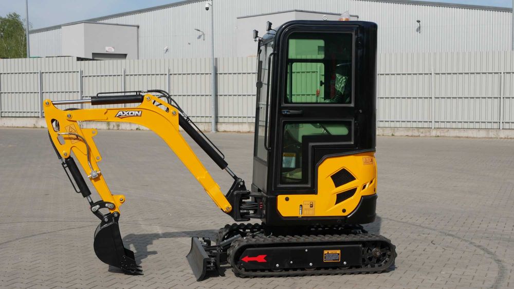 MINIKOPARKA 1.8t | Kubota D902 | kabina | 3 łyżki | leasing | FV23