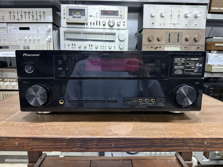 ‼️ Pioneer VSX-920 uszkodzony amplituner kina domowego, Audio Room