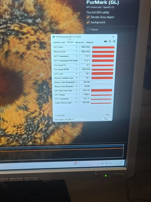 Gigabyte Rx 6800XT , 16GB , sprawna 100%