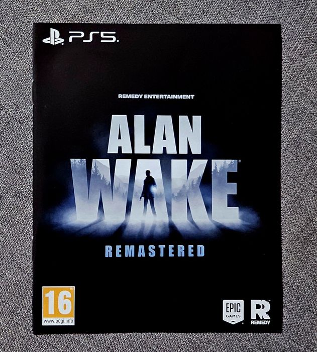 Alan Wake Remastered PL gra PlayStation Store 4 5 PS4 PS5 KOD Digital
