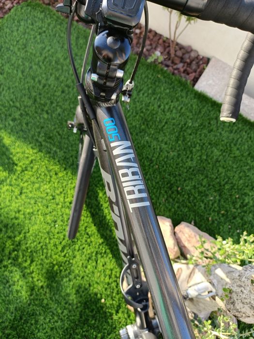 Bicicleta de estrada triban 500 bom estado