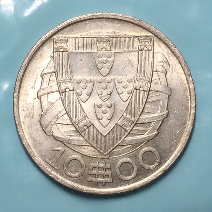 10 Escudos 1942 - prata - R A R A