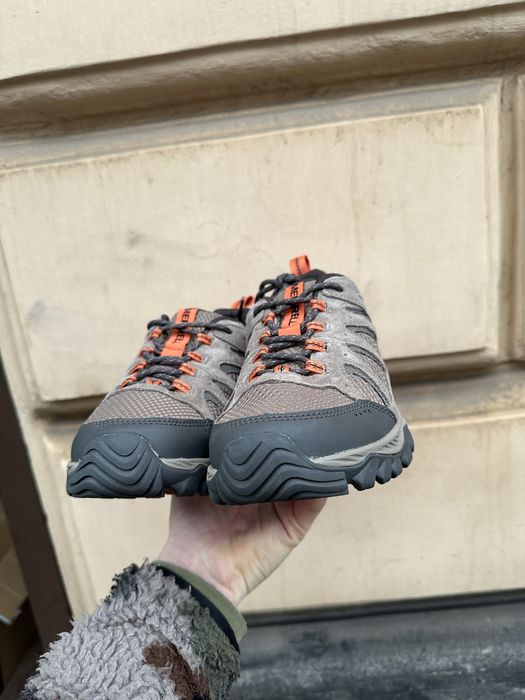 Чоловічі кросівки Merrell оригінал трекінгові нові коричневі мерел