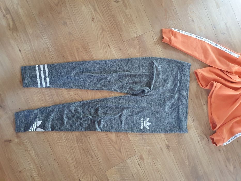 Bluza pomarańczowa Bench 38 plus getry