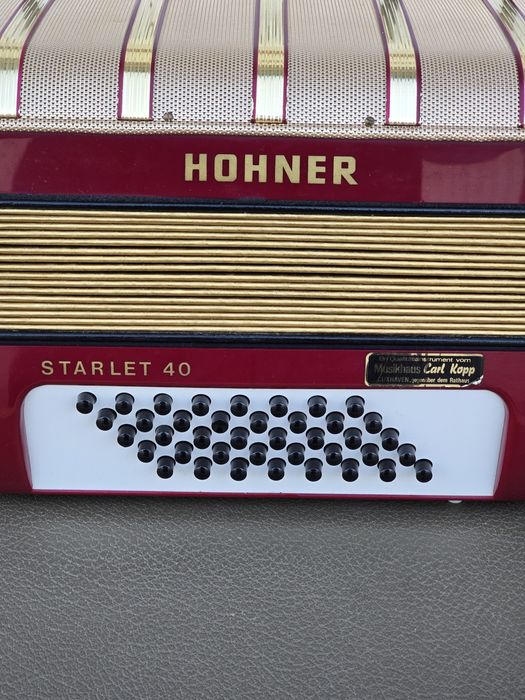 Akordeon Hohner Starlet 40- 40 basów