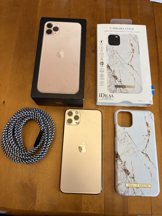 iPhone 11 Pro Max GOLD / zloty. Bdb stan. Zakupiony za gotówkę. Okazja!