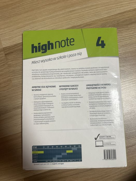 high note 4 pearson
