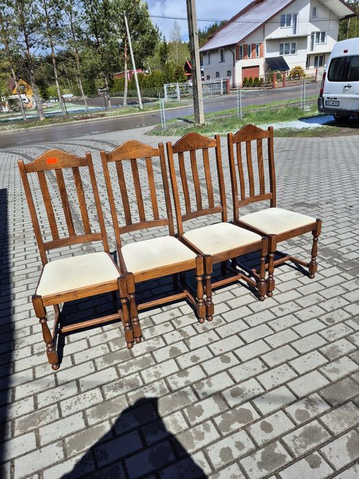 Komplet 4 krzeseł