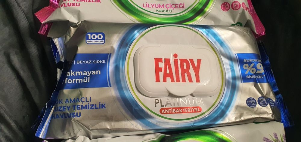 Chusteczki fairy duże 4szt