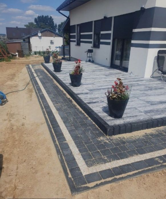 Usługi brukarskie usługi ogólnobudowlane prace ziemne wypożyczalnia