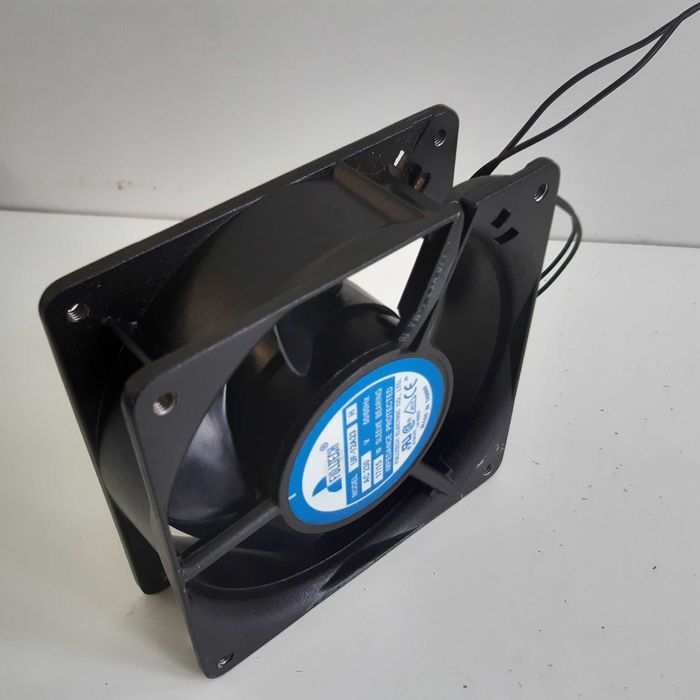 Ventilador Axial 230V 12x12cm Fulltech UF12A23-H Novo p/ Máq. Soldar