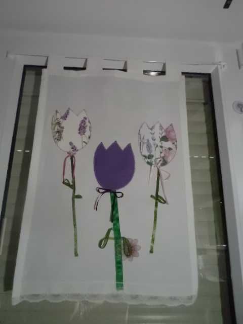 zazdrostki / lambrekiny z aplikacjami /