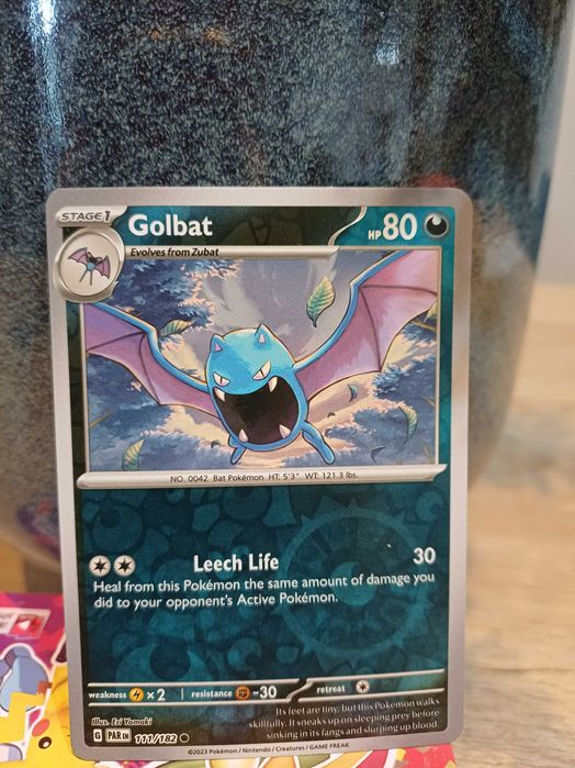 Carta Pokémon Golbat [Reverse Holo] #111