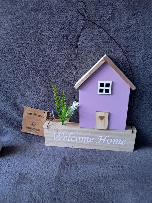 Domek dekoracja drewniane