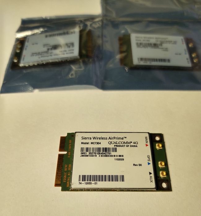 Модем 4G LTE+Voice+GPS Sierra Wireless MC7304 mini pci-e