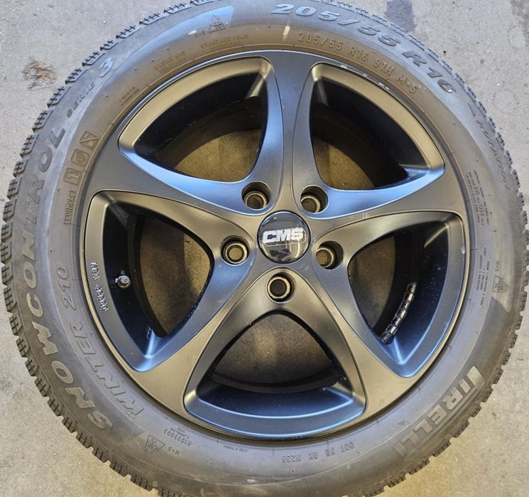 4x Felgi aluminiowe CMS C12 7.0 x 16 5x114,3 ET40 67,1 + czujniki TPMS
