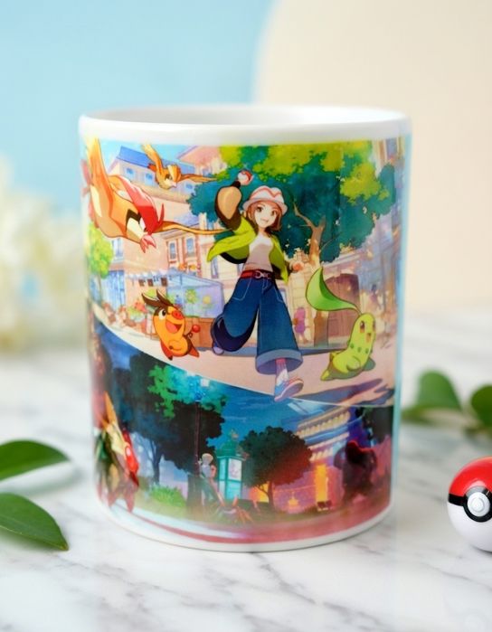 Nowy kubek Ceramiczny Pokémon A-Z prezent dla dziecka gracza Pokemon A
