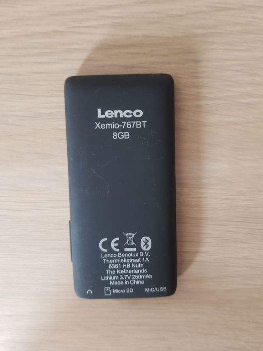 Lenco Xemio-767BT 8 GB – odtwarzacz MP3 Bluetooth