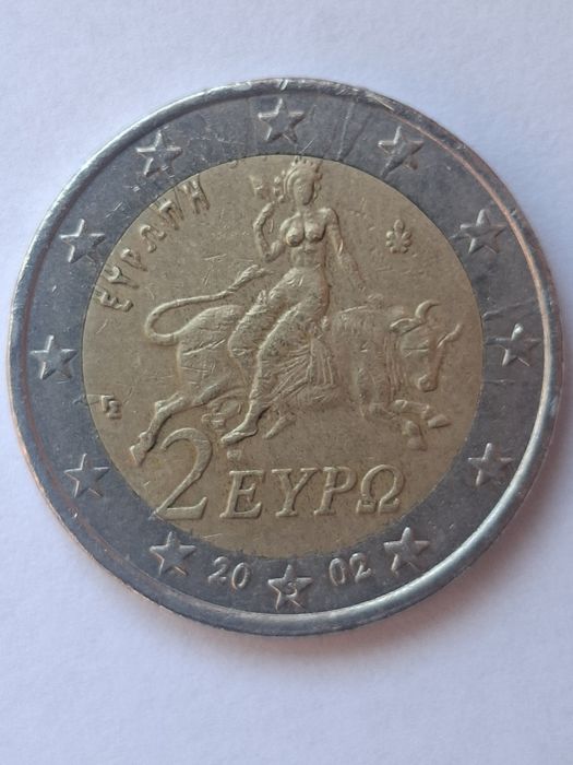Moeda 2euros  Grécia  2002