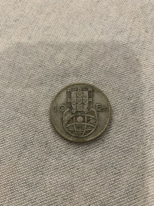 Moeda 10 escudos - 1955