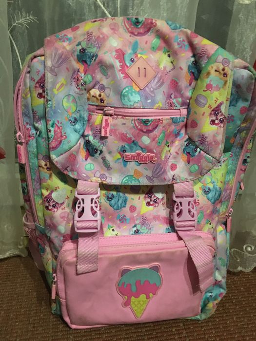 Smiggle plecak szkolny koty psy