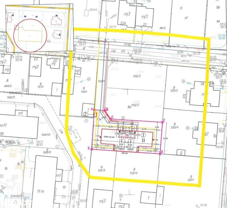 Działki z pozwoleniem na budowę 6 lokali po 130m2
