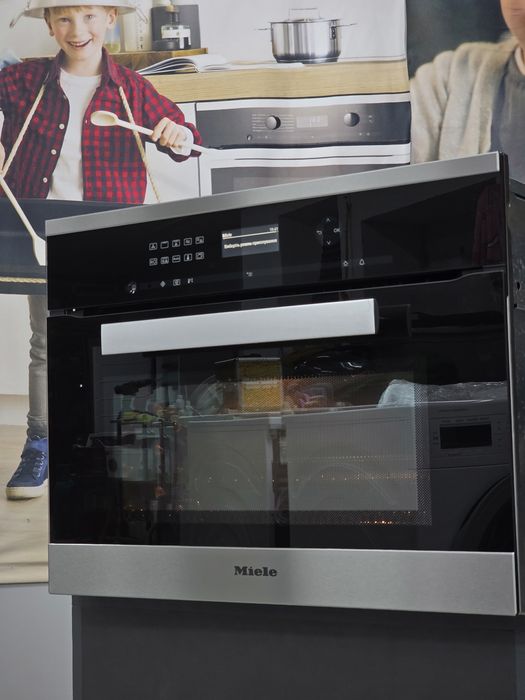 MIELE Духова шафа з мікрохвильовою КОМБІ  45 см висоти 60 ширини