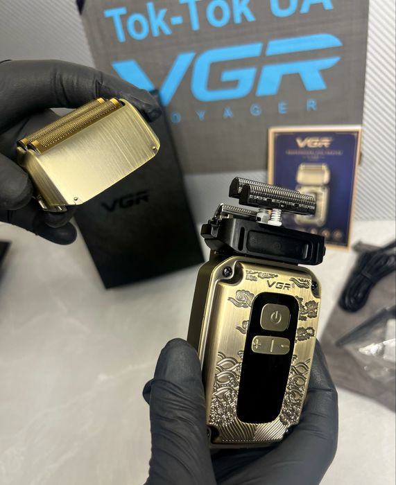 Електробритва VGR V-337 роторна |Шейвер|Сухе гоління|Подарунок|