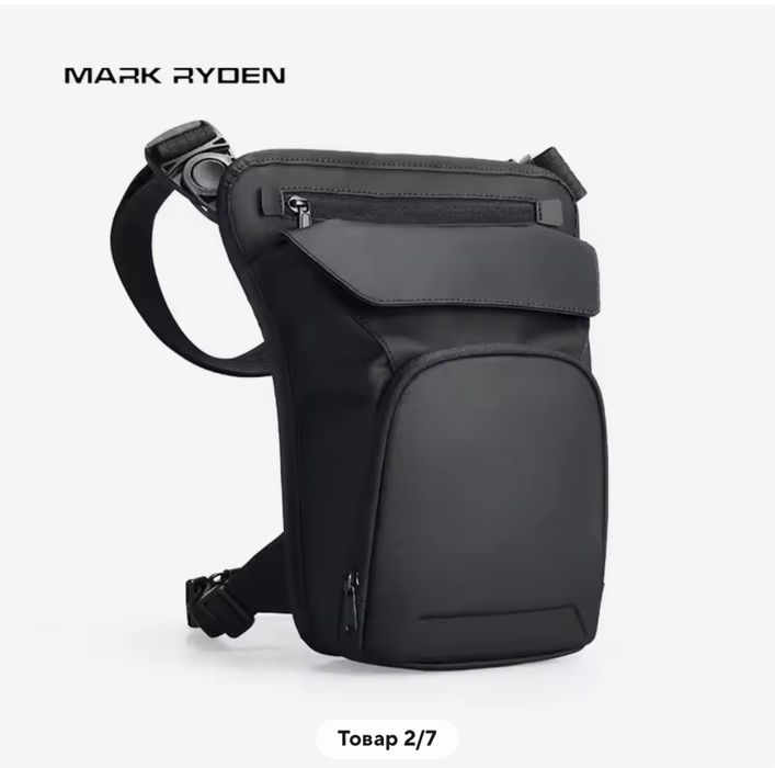 Мужская мотоциклетная сумка MARK RYDEN, сумка на пояс